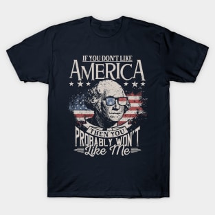 4th of July American Flag T-Shirt